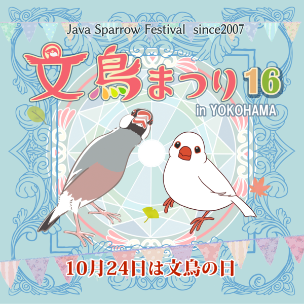 【横浜店】文鳥まつり16 in YOKOHAMA　※9/16更新